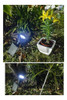 Estaca Solar Reflector Lampara Led Jardin Autonoma Exterior 1