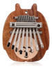 8 Key Kalimba Mini Portátil Polegar Piano Percussão 0