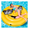 Colchoneta Inflable Isla Emoticon Para Pileta 1