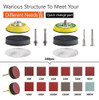 Kit De 240 Discos De 5 Cm Para Herramientas Rotativas 1