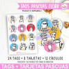 Tags Flork Pascuas Tarjetas Para Imprimir Stickers #2 3
