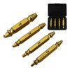 Kit Extractor De Tornillos Rotos Doble Funcion Por 4pzs Pro 0