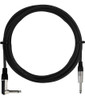 Cable Audio Guitarra Plug Angulo 90º Plug Recto Metal 6m 7
