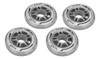 Set X4 Ruedas Silicona Tuxs Para Rollers 90 Mm 82a Repuestos 0