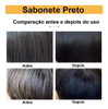Y1m 3 Peças De Shampoo Escurecedor Em Barra E Sabonete Em 5