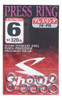 Argola Shout Press Ring Tam 6 320lb Para Suporte Hook - 9 Un 0