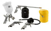 Kit Set 5 Piezas Compresor Sopletear Inflar Lavar Pintar 0