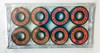 Set Rulemanes Lab Pro Abec 9 Skate Roller Long Derby Envíos 2