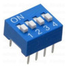 Pack 9x Dip Switch 4 Contactos Vias Llaves Deslizables Ardui 0