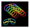 Combo Oferta X 10 Unidades Anteojo Neon Redondo Glow Quimico 2