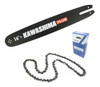 Sabre 40cm + Corrente P/ Motosserra Gasolina Makita Dcs4610 0