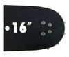 Sabre 40cm + Corrente P/ Motosserra Gasolina Makita Dcs4610 2