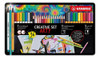 Lata Arty Creative Set 36 Lapices Microfibras Marcadores 0