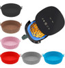 Forma De Silicone Reutilizavel Protetor Air Fryer Microondas 2