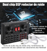 Placa De Sonidos Efectos Fx V8x Mixer Bluetooth Multifunción 3