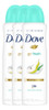 Kit 3 Desodorante Dove Feminino Pera E Aloe Vera 150ml 0