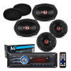 Alto Falante 6 E 6x9 Polegadas Tela Rádio Bluetooth Mp3 Usb 0