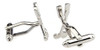 2 X 2-6 Pacotes De Abotoaduras Em Formato De 2,1 Cm X 0,7 Cm 5