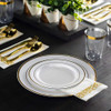 Platos Munfix, De Plástico, Diámetro De 26 Cm, 100 Piezas 2