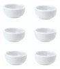 6 Compoteras Bowl Mantequera 6,5cm Porcelana Schmidt Brasil 0