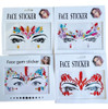 Strass Gemas O Estikers Para La Cara X 10 Unidades 0