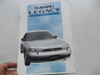 Folleto Subaru Legacy Antiguo Original No Manual Gl Gx 0
