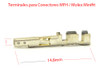 10 Conectores Hembra 2 Vias .165 4.2 Minifit Con Terminales 2