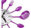 Cigera - Reloj De Pared Para Cubiertos De Cocina De 14  Con 3