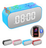 Afk Reloj Despertador Digital Con Altavoz Bluetooth, Reloj D 0