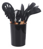 Conjunto De Utensílios De Cozinha De Silicone Com Alça De Ma 1