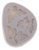 Molde De Silicone Borboleta 2 Peças 5