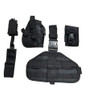Pistolera Táctica Muslera Universal Sistema Molle Negro 1 Pistolera Táctica Muslera Universal Sistema Molle Negro 1