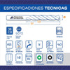 Mecha Cinlindrica Marca Ezeta Acero Rápido De 8 Mm 3