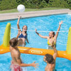 Volei Inflável Praia Piscina Com Bola Rede Intex #56508 1