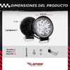 Faro Auxiliar Moto Auto Cree Led 27w Redondo Slim 4x4 F5 2