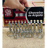 12 Chaveiros Argola Dupla Resistente Organizador De Chaves 4