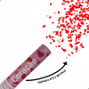Kit 2 Lança Confetes Dia Dos Namorados Coração Vermelho 30cm 4