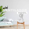 Ventilador Portátil Branco 3