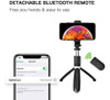 Trípode Selfie Stick, Bluetooth Selfie Stick Extensible Con 4
