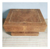 Mesa De Living Central Estilo Art Deco Maciza 2