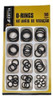 Kit Vedação O-ring Arruela Kit Anel Borracha Isoladora 50pçs 0