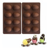 Molde De Silicona Para Huevos De Pascua De 2 Paquetes - Mold 0