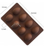 Molde De Silicona Para Huevos De Pascua De 2 Paquetes - Mold 3