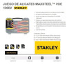 Set 1000v Toolmen T60 Destornilladores Tactix Pinzas Stanley 2