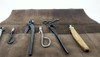 Estuche Para Herramientas De Bonsai Puro Cuero 1º Calidad 6 Estuche Para Herramientas De Bonsai Puro Cuero 1º Calidad 6