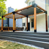 Codo Viga Madera Pergola Poste 3x3 Metal Construccion Alluss 3