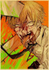 Poster Chainsaw Man Denji Pochita Personajes + Regalo 5