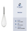 Batidor De Lujo Manual Alambre De Acero Inoxidable 30 Cm 2