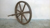 Antigua Rueda Fund. Maquina Agricola Ideal Mesa Base Pie 0