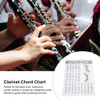 Tabela De Dedilhado De Clarinete Acordes De Clarinete Pôster 5